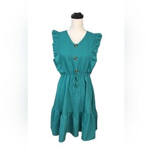 Cleo Cora Green Dress